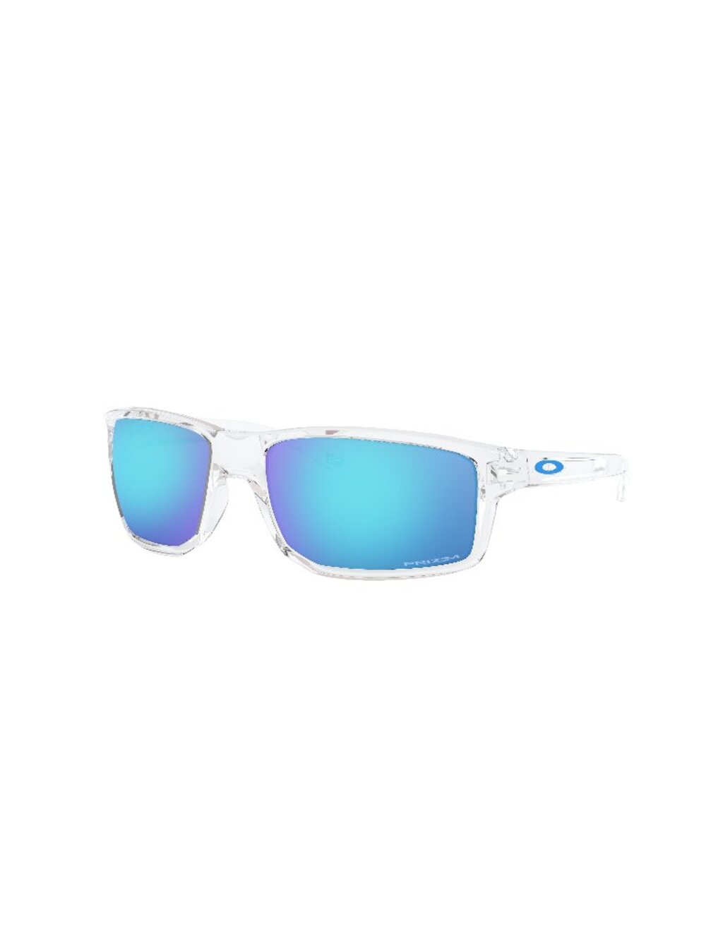 New Oakley Men's Sunglasses Transparent Square Blue Lens Injected Frame OO9449